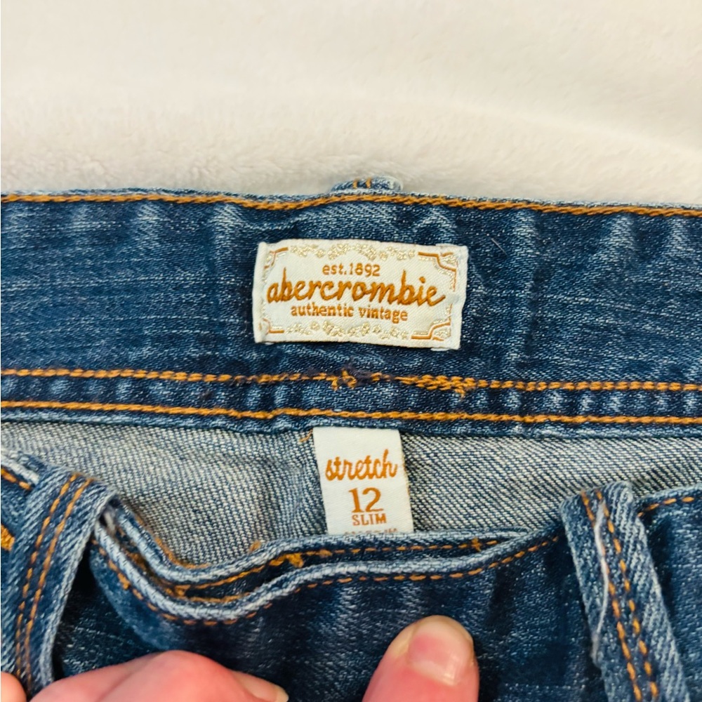 Abercrombie Authentic Vintage Girl (Juniors) Flared Stretch 12 Slim EUC the 90’s - Picture 9 of 10